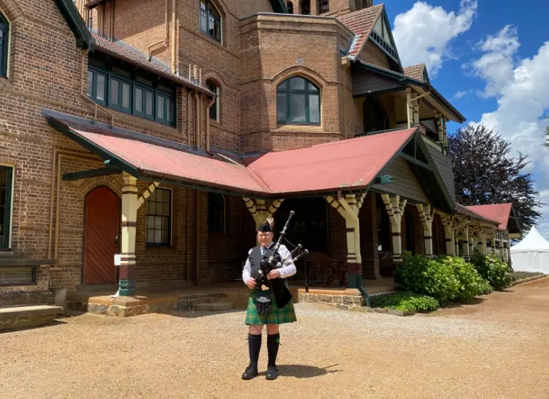 Functions Where a Piper Can Add an Extra Touch of Charm.